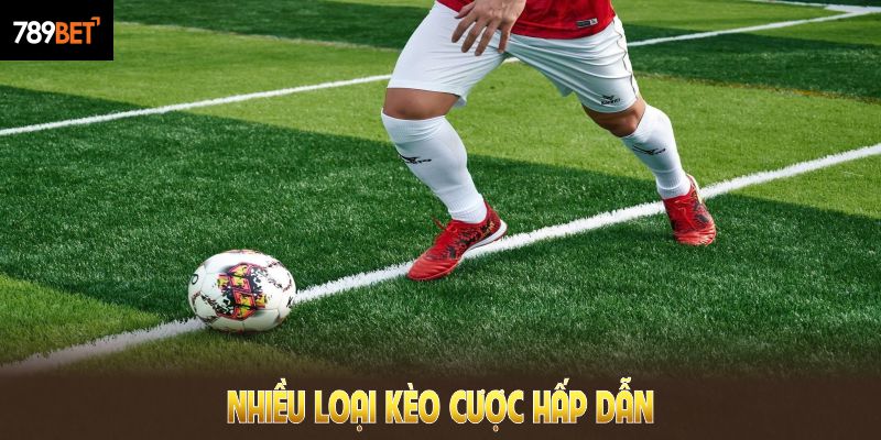 Nhiều loại kèo cược hấp dẫn trong sảnh thể thao 789BET